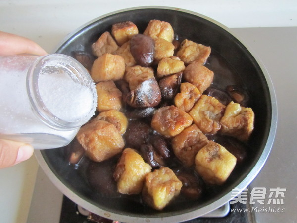 Stewed Mushroom Stuffed Tofu Bubbles recipe