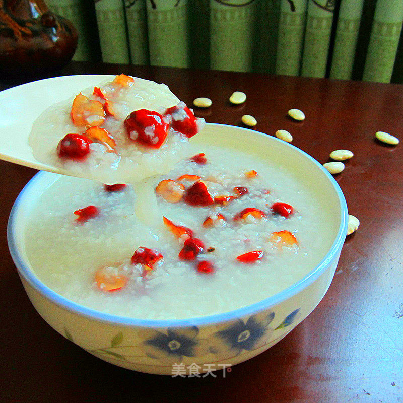 White Rice and Red Dates Porridge