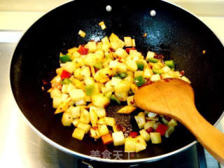 Kung Pao Diced Potatoes recipe