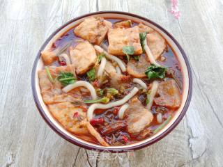 Pickled Cabbage Tofu Soaked Potato Powder recipe