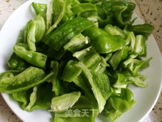 Stir-fried Chicken Nuggets with Bell Peppers recipe