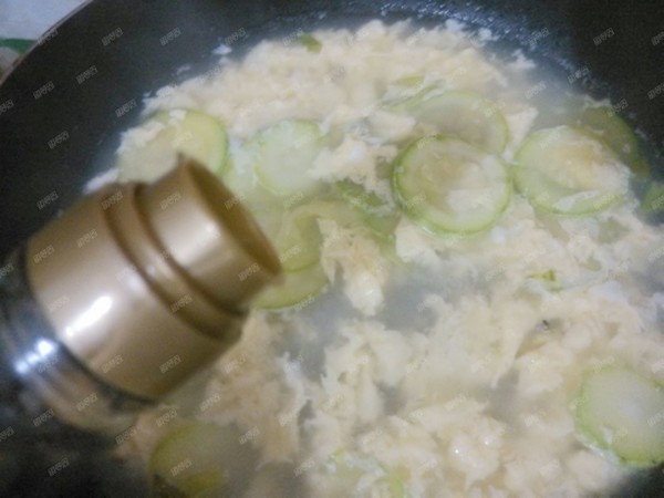 Zucchini Egg Drop Soup recipe