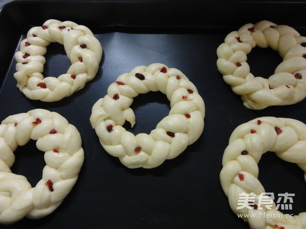 Christmas Wreath Bread recipe