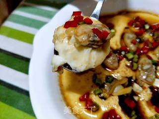 Steamed Egg with Clams recipe