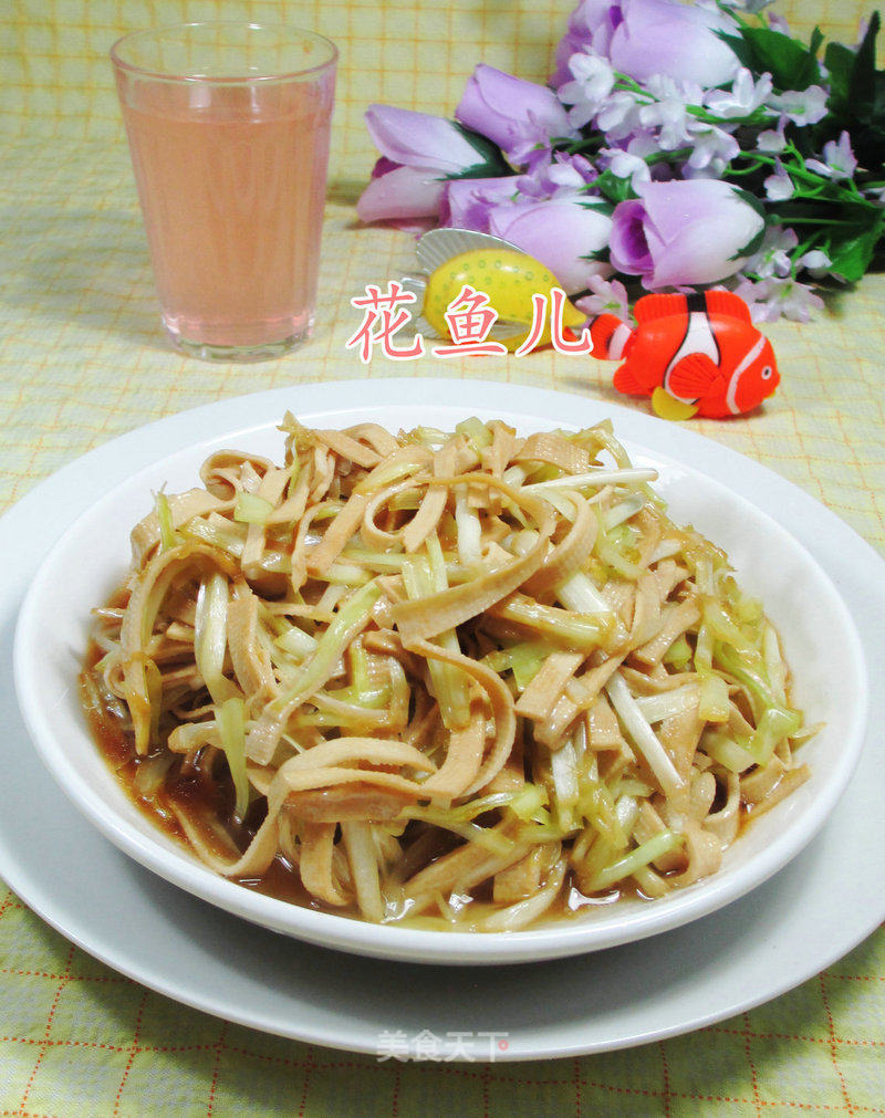 Stir-fried Leek Sprouts recipe