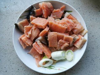 Salmon Tofu Soup recipe