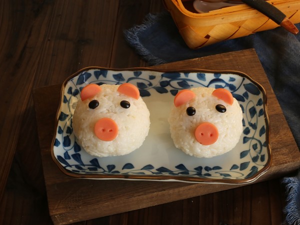 Piglet Rice Ball recipe