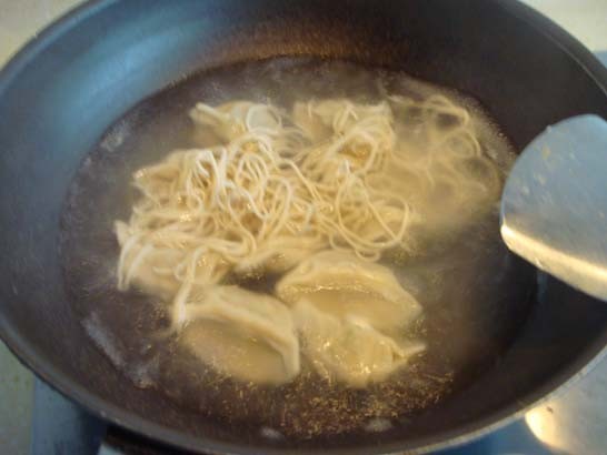 Dumpling Noodles in Clear Soup recipe