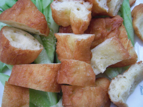 Cucumber Fritters recipe
