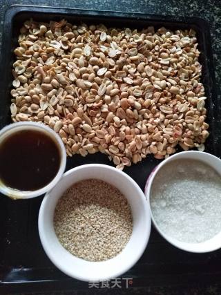 Sesame Peanut Candy recipe