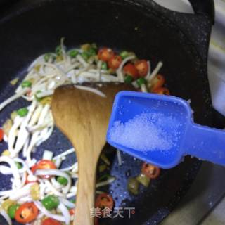 Stir-fried Beef with Eryngii Mushrooms recipe