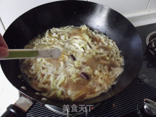 Noodles with Chinese Cabbage and Multigrain recipe