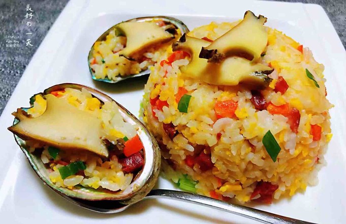 Assorted Fried Rice with Abalone recipe