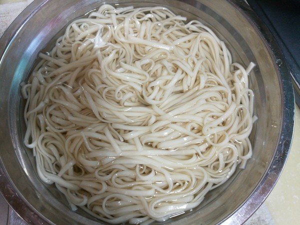 Lentil Braised Noodles recipe