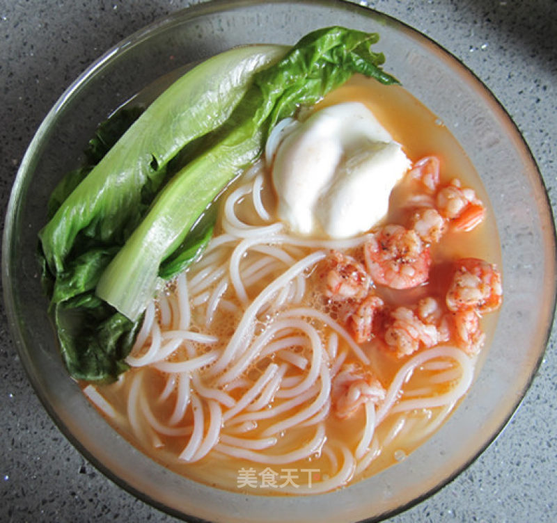 Shrimp Soup Rice Noodles recipe