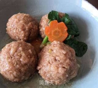 Steamed Lion Head recipe