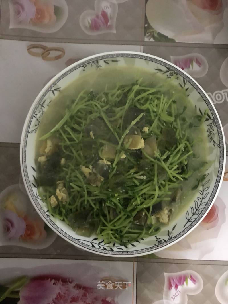 Bean Sprouts in Soup