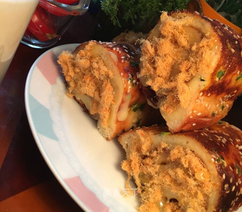 Pork Floss Rolls recipe