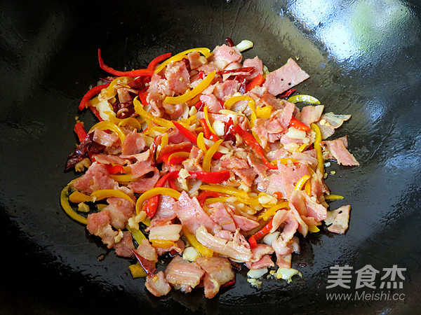 Fried Okra with Bacon recipe