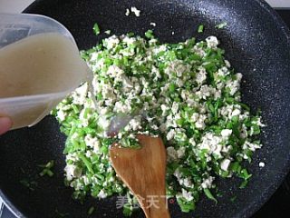 Summer Freshness-----chrysanthemum Chrysanthemum Tofu recipe