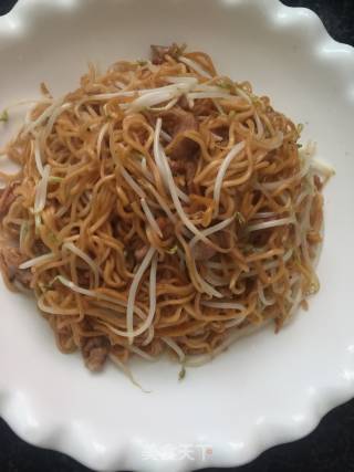 Fried Dry Noodles recipe