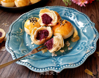 Purple Sweet Potato Crisp recipe