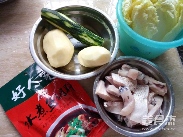 Boiled Fish and Vegetables recipe