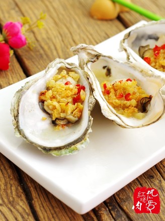 Garlic Roasted Oysters recipe