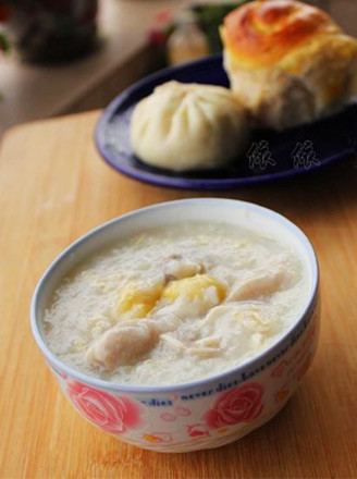Pork Belly Porridge with Tofu Skin and Ginkgo recipe