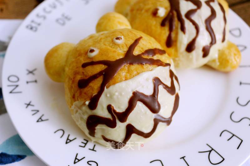 #新良first Baking Competition# My Neighbor Totoro Bean Paste recipe