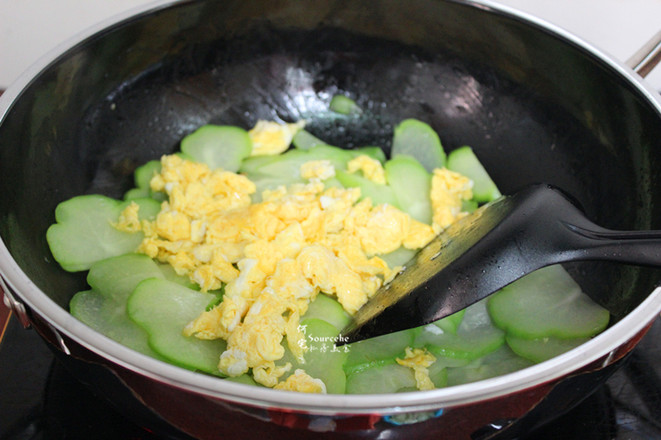 Chayote Scrambled Eggs recipe