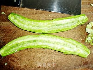 Bitter Gourd and Green Pepper recipe