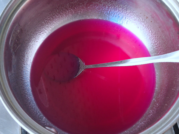 Fruit Jelly Bumped with Milk recipe
