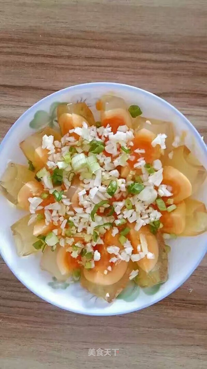 Bright Garlic Egg recipe