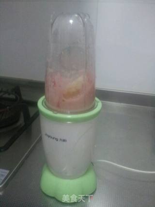 Peach Milkshake recipe