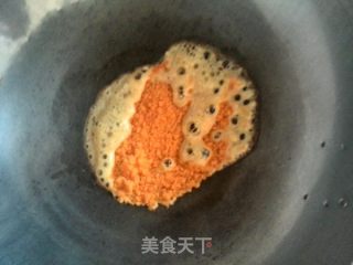 Baked Pumpkin with Salted Egg Yolk recipe