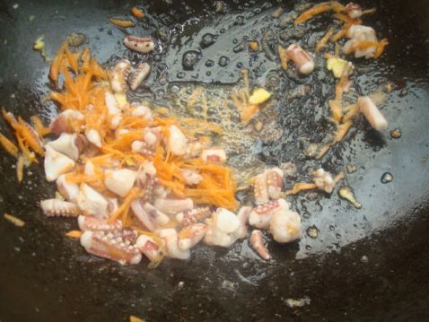 Squid Fried Rice recipe