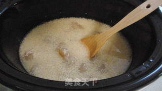 Millet Porridge with Sea Cucumber and Scallops recipe