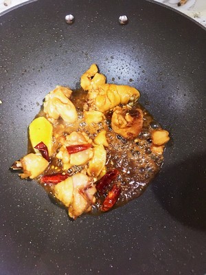 The Delicious Yellow Chicken Stew that Exploded in Place recipe