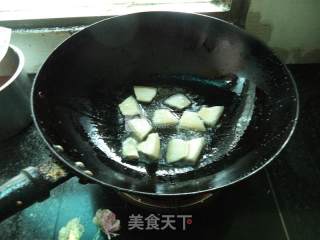 Stir-fried Noodle with Garlic Pork Belly recipe