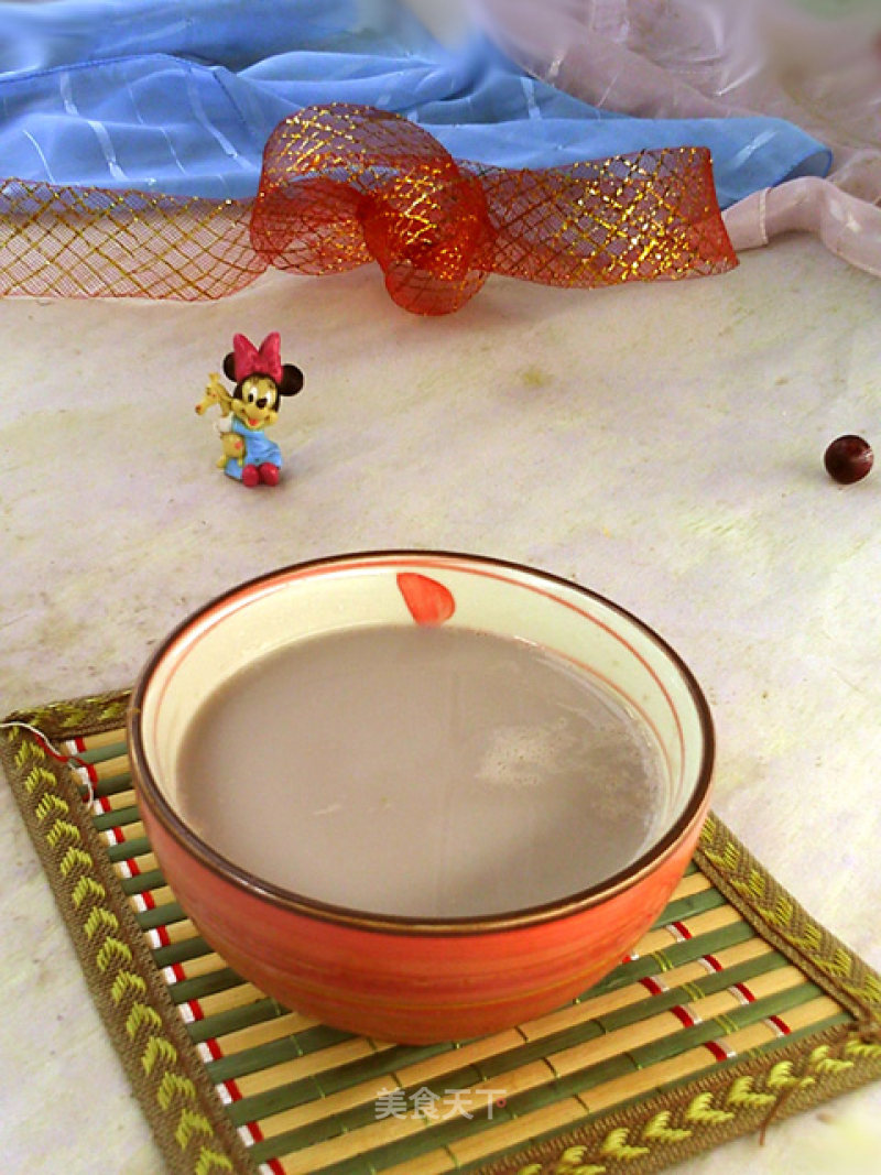 Red Bean and Lotus Seed Soy Milk recipe