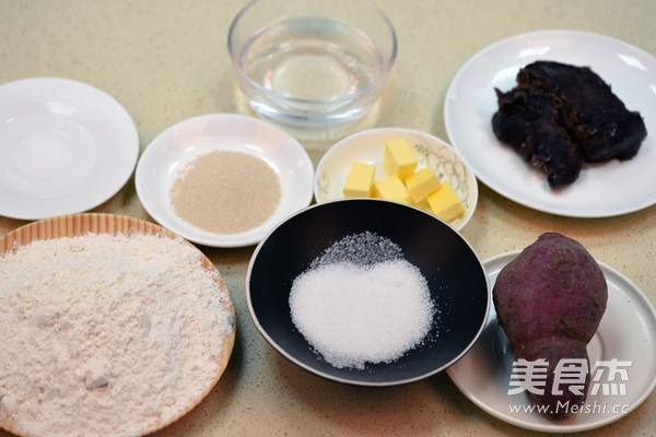 Purple Sweet Potato Bread recipe