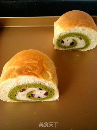 #柏翠大赛#the Combination of Chiffon Cake and Bread--effie Roll recipe