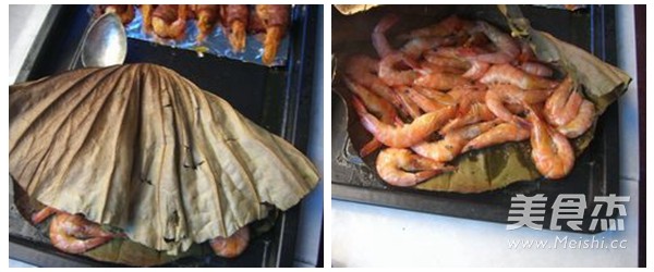 Lotus Fragrant Grilled Shrimp recipe