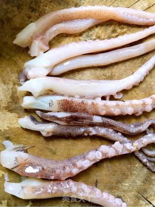 #aca Fourth Session Baking Contest# Making Erotic Grilled Squid Whiskers recipe