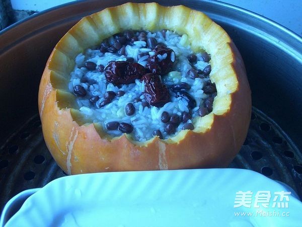 Mini Pumpkin Rice recipe