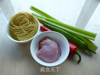 Double Pepper Pork Noodles recipe