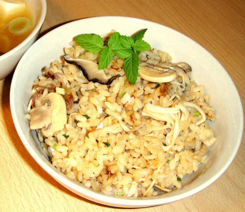 Japanese Mushroom Rice