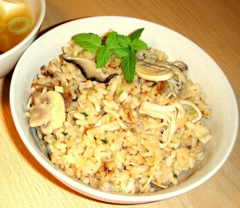 Japanese Mushroom Rice recipe