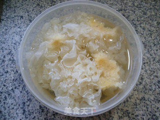 Raisin Cantaloupe Tremella recipe